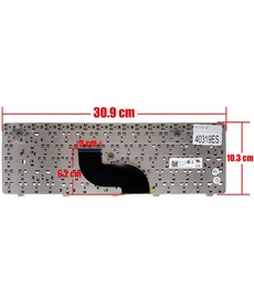 Spanish Keyboard V100803AK1 for Dell Inspiron N301z M301z with frame