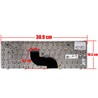 Clavier espagnol V100803AK1 pour Dell Inspiron N301z M301z avec cadre