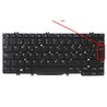 Teclado Espanhol retroiluminado 346TJ para Dell Latitude 7280 e 7390