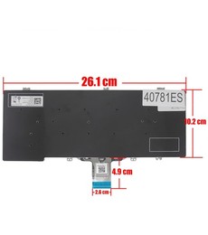 Clavier Espagnol GDRR0 pour Dell Latitude 5280 7280 7380 7390 sans cadre