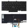 Teclado Espanhol H2DXX para Dell Latitude 5400 5410 7400 com retroiluminação e ponteiro.