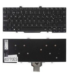 Spanische Tastatur RDV0V für Dell Latitude 5400 5401 5410 5411 7400 ohne Rahmen