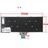 Teclado Español RDV0V para Dell Latitude 5400 5401 5410 5411 7400 Sin Marco