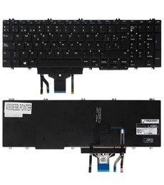 Spanische Tastatur für Dell Precision 7530 7730 mit Pointer und Hintergrundbeleuchtung PK1328J1A01