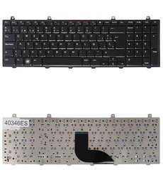 Clavier espagnol 9Z.N3E82.11D pour Dell Studio 17 1749 et XPS L701X