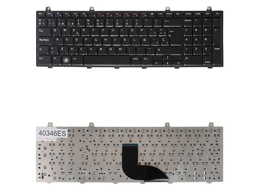 Spanische Tastatur 9Z.N3E82.11D für Dell Studio 17 1749 und XPS L701X