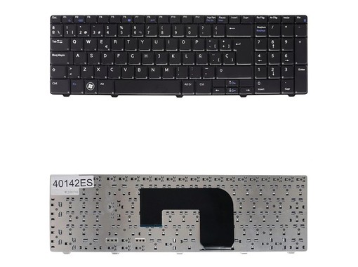 Spanish Keyboard for Dell Vostro 3700 Laptop with Part Number J17VV