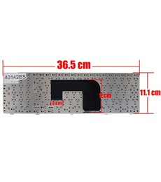 Spanish Keyboard for Dell Vostro 3700 Laptop with Part Number J17VV
