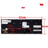 Teclado Espanhol 0V5X6J para Dell XPS 13 L321x e XPS 12 9Q23 Retroiluminado