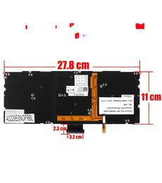 Clavier Espagnol 0XGP9P pour Dell XPS 14z L412z et 15z L511z Rétroéclairé