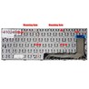 Clavier Espagnol 5N20L25788 pour Lenovo IdeaPad 110-14 110-14ISK avec touche d'alimentation