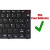 Teclado Espanhol 5N20L25788 para Lenovo IdeaPad 110-14 110-14ISK com tecla de ligar/desligar