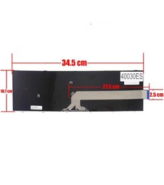 Clavier espagnol 0PCNWH pour ordinateur portable Dell Inspiron 15 3542 5558 et Vostro 3558 avec cadre