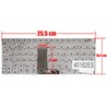 Clavier espagnol F235M pour Dell Inspiron Mini 10 10V 1010 1011