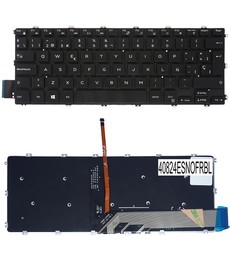 Clavier Espagnol Rétroéclairé 0VGR8N pour Dell Latitude 3400 et Vostro 5481