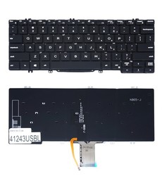 Clavier Espagnol Rétroéclairé DTF98 pour Dell Latitude 5300 5310 7300