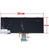 Clavier Espagnol Rétroéclairé DTF98 pour Dell Latitude 5300 5310 7300