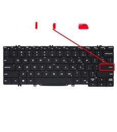 Teclado Espanhol Retroiluminado DTF98 para Dell Latitude 5300 5310 7300