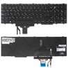 Teclado Espanhol PK1328J1A01 para Dell Precision 7530 7740 7540 7730 com pointer