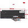 Teclado Espanhol N9Y8N para Dell XPS 13 7390 e 9310 2-em-1 retroiluminado