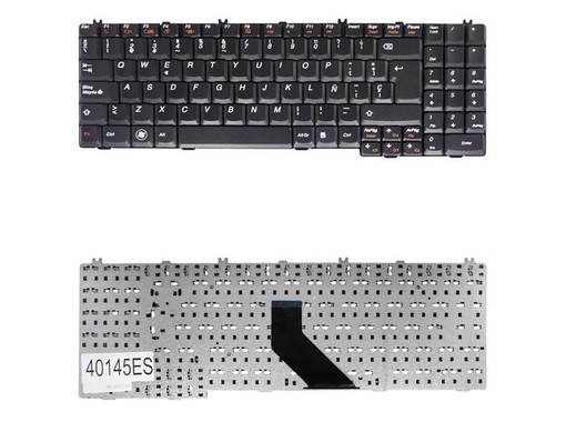 Clavier Espagnol pour ordinateur portable Lenovo G550 G555 avec P/N MP-08K56GB-686