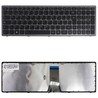 Teclado Espanhol 9Z.NAFBT.QOE para Lenovo IdeaPad Z510 G500 com moldura cinzenta