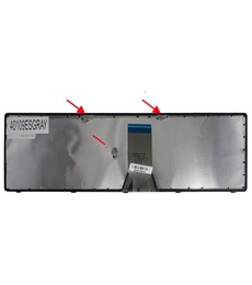 Clavier espagnol 9Z.NAFBT.QOE pour Lenovo IdeaPad Z510 G500 avec cadre gris