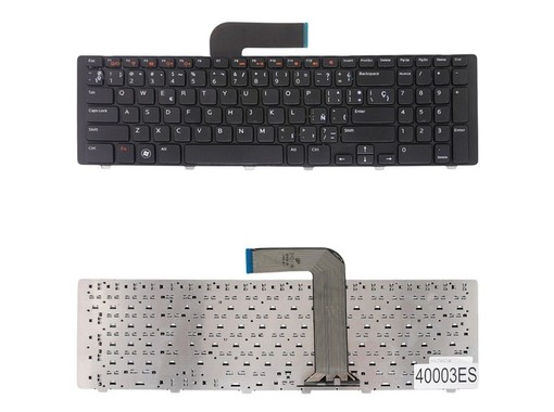 Teclado Espanhol 454RX para Dell Inspiron 17R N7110 5720 7720 Vostro 3750