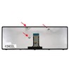 Teclado Español AEST6U00010 para Lenovo G400S G405S Flex 14 con marco plateado