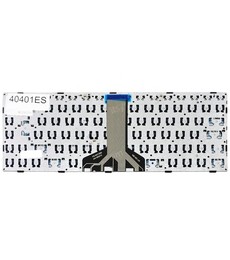Teclado Espanhol 5N20K69612 para Lenovo Ideapad 100-14IBD com moldura