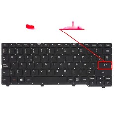Spanish Keyboard for Lenovo IdeaPad 100S-11IBY 5CB0K48374 frameless