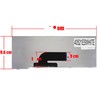Teclado Espanhol Branco PK1308H3A49 para Lenovo IdeaPad S10-2 S11