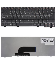 Spanische Tastatur für Lenovo IdeaPad S10-2 S11 mit Teilenummer PK1308H3A65