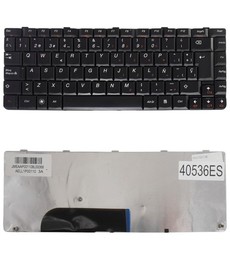 Clavier Espagnol 25011436 pour Lenovo Ideapad U350 Y650 avec cadre