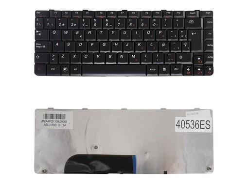Teclado Español 25011436 para Lenovo Ideapad U350 Y650 con marco