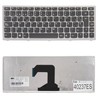 Teclado Español 25212321 para Lenovo IdeaPad U410 con marco plateado