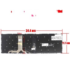 Clavier espagnol 5CB0U42735 pour Lenovo Legion Y540 Y7000 rétroéclairé