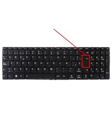 Teclado Espanhol Retroiluminado 5CB0M32556 para Lenovo Yoga 510-15IKB