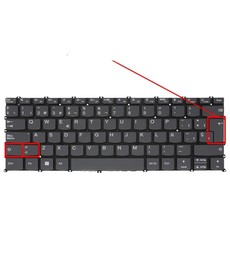 Teclado Espanhol para Lenovo Ideapad Flex 5 14ALC05 com part number 5CB1A14130 sem moldura e na cor cinzenta