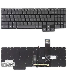 Clavier Espagnol 5CB1C14888 pour Lenovo IdeaPad Gaming 3-15IMH05 rétroéclairé sans cadre