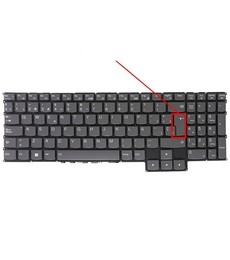 Clavier Espagnol 5CB1C14888 pour Lenovo IdeaPad Gaming 3-15IMH05 rétroéclairé sans cadre