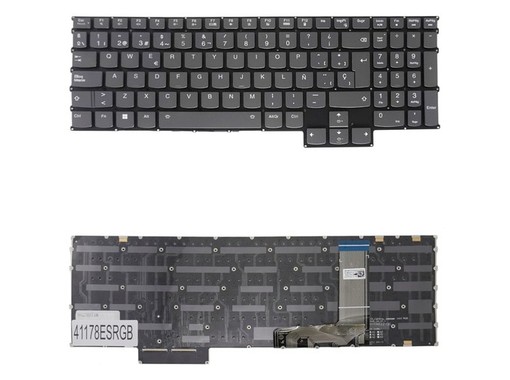Clavier Espagnol 5CB1J38970 pour Lenovo IdeaPad Gaming 3 15IAH7 avec rétroéclairage RGB