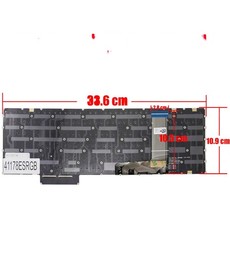 Spanische Tastatur 5CB1J38970 für Lenovo IdeaPad Gaming 3 15IAH7 mit RGB-Hintergrundbeleuchtung