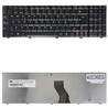 Clavier Espagnol V109820AK1 pour Lenovo Ideapad U550 avec cadre inclus