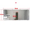 Teclado Español para Lenovo IdeaPad Y470 con marco, referencia 25-012135