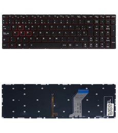 Teclado Espanhol V-149420ES1 para Lenovo IdeaPad Y700-15ISK retroiluminado