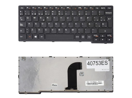 Spanish Keyboard for Lenovo Ideapad Yoga 11 25204677 with frame