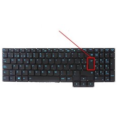 Clavier espagnol 5CB0Z26890 pour Lenovo Legion 5P 15ACH6H avec rétroéclairage bleu