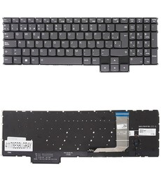 Teclado español 5CB1L50237 para Lenovo LOQ 15IRH8 16IRH8 y Legion S7, retroiluminado y gris