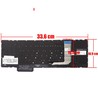 Spanish keyboard 5CB1L50237 for Lenovo LOQ 15IRH8 16IRH8 and Legion S7, backlit and grey